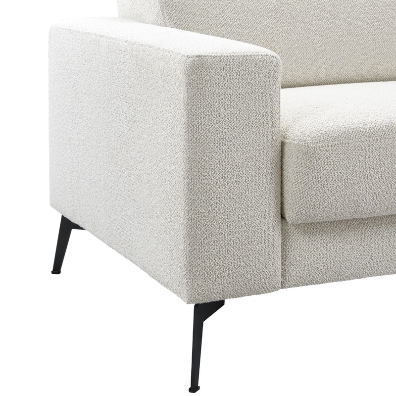 Hoekbank rechts Tusari beige premium comfort