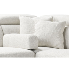 Hoekbank rechts Tusari beige premium comfort