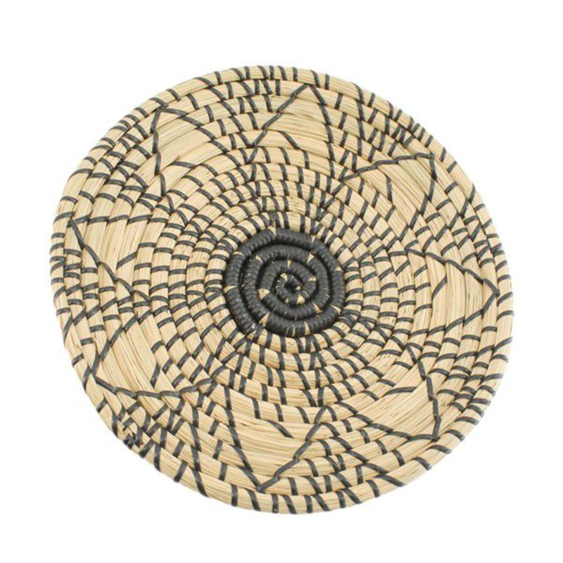 Wandhanger Arcana rond 28 bruin zwart