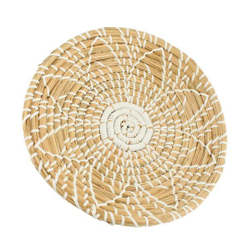  Wandhanger Arcana rond 28 bruin wit