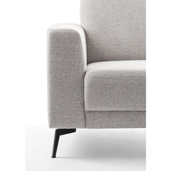 Hoekbank rechts Moscato lichtgrijs exelent comfort