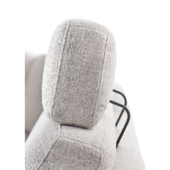 Hoekbank rechts Moscato lichtgrijs exelent comfort