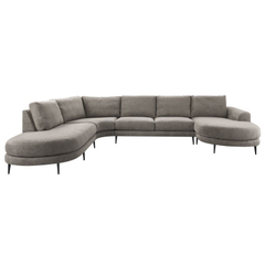 Hoekbank links Aziri taupe supreme comfort