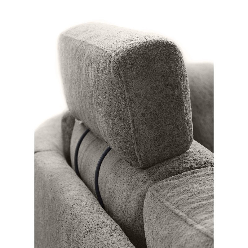 Hoekbank links Aziri taupe supreme comfort