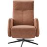 Relaxfauteuil Perfini elektrisch verstelbare rug en voetensteun camel