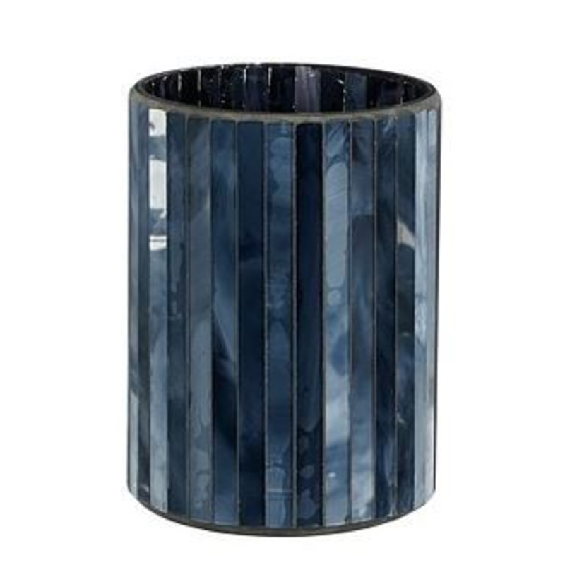 Theelichthouder Besazio M blauw