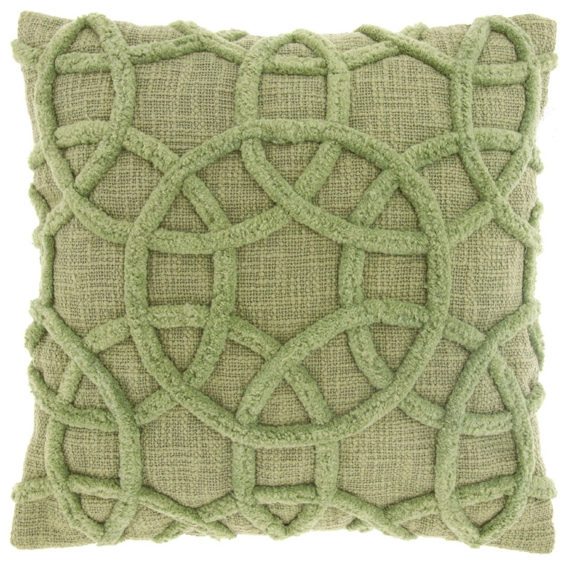 Sierkussen Rovio 45x45cm groen