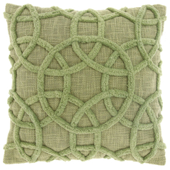 Sierkussen Rovio 45x45cm groen