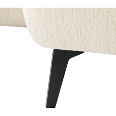 Hoekbank links Davanti HR-zitting beige