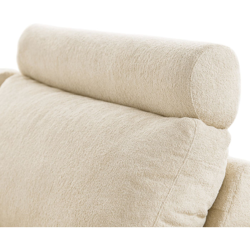 Hoofdsteun Davanti 120 cm beige