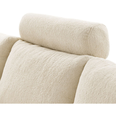 Hoofdsteun Davanti 80 cm beige