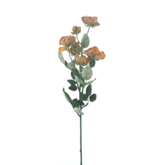 Kunstbloem Varenzo roos oranje