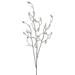 Kunsttak Varenzo magnolia knop L zwart