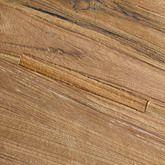 Wandplank Romaro 24x120 cm teak mix rough