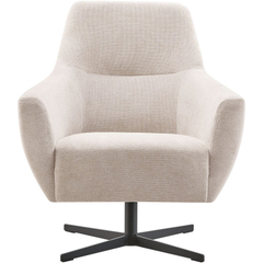 Draaifauteuil Gudo beige