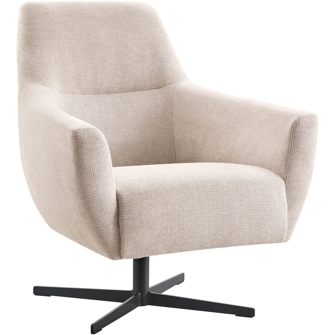Draaifauteuil Gudo beige