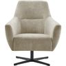 Draaifauteuil Gudo velvet beige