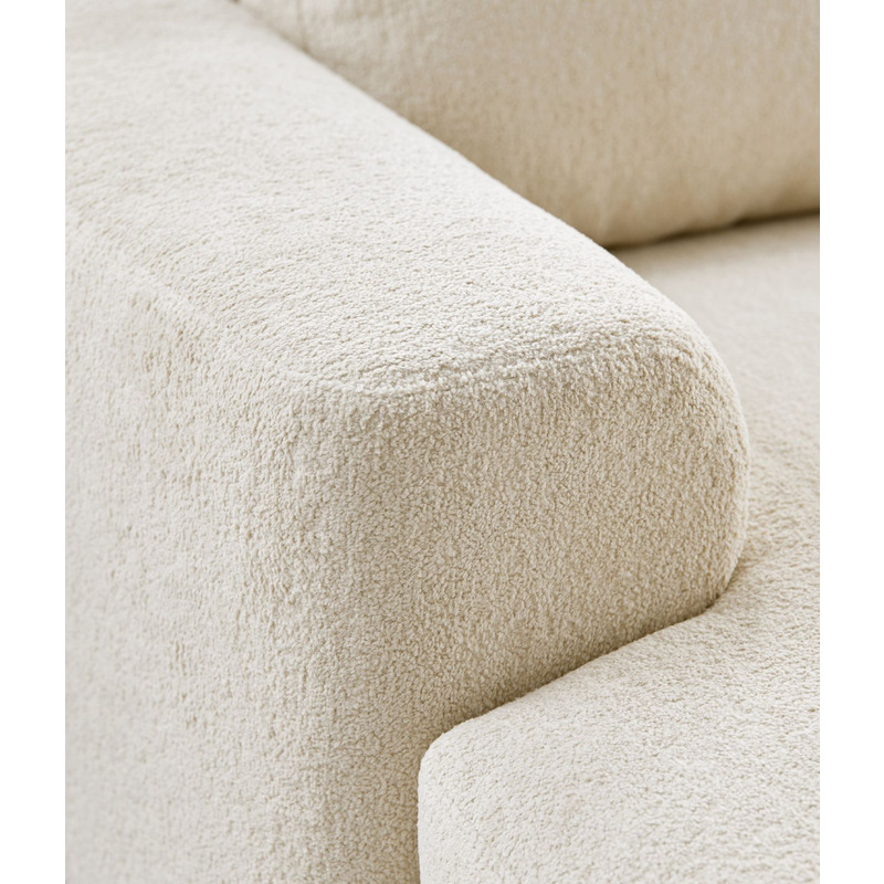 Hoekbank rechts Davanti HR-zitting beige