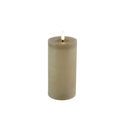 Stompkaars Benevento LED 15 cm hoog beige