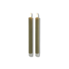 Dinerkaars Benevento LED large beige rond set van 2