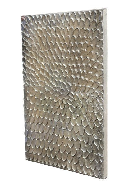 Wandornament Pictura 60x80 cm rechthoekig grijs