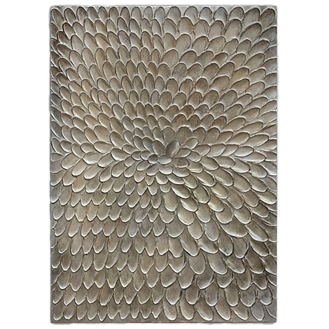 Wandornament Pictura 80x120 cm rechthoekig grijs