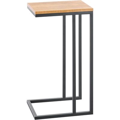Bijzettafel Budrio bruin 31x41 cm rechthoekig