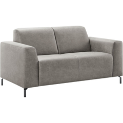 2 zitsbank Aveiro grijs basic comfort