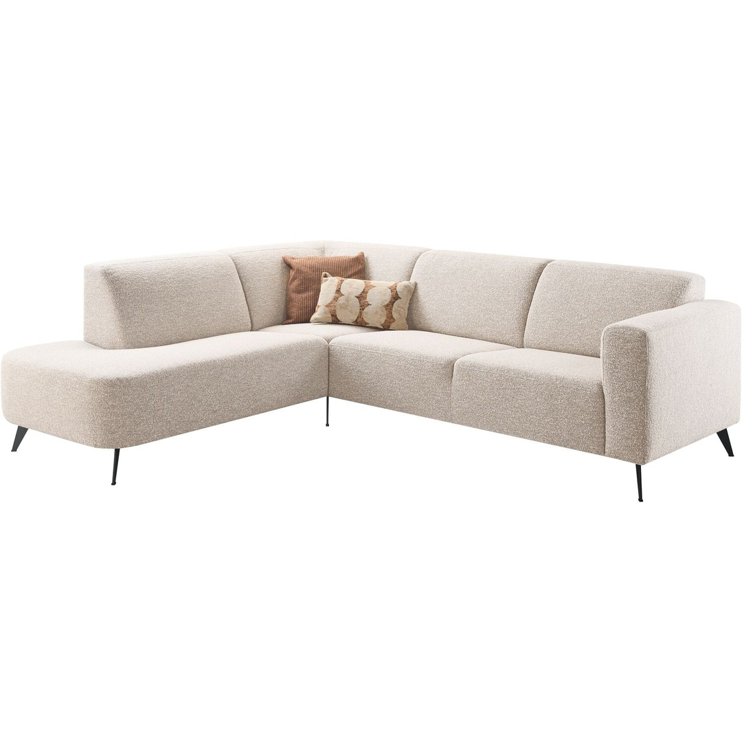 Hoekbank links Micco beige basic comfort