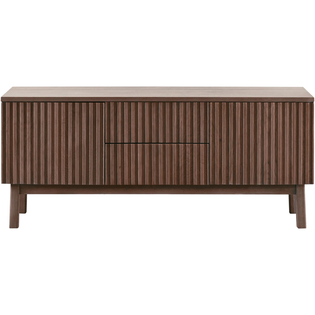 TV-meubel Arrosto eikenhout 58x135x40 cm Dark Roast