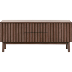 TV-meubel Arrosto eikenhout 58x135x40 cm Dark Roast