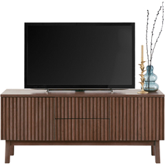 TV-meubel Arrosto eikenhout 58x135x40 cm Dark Roast