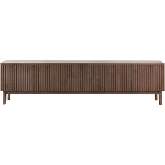 TV-meubel Arrosto eikenhout 58x225x40 cm Dark Roast