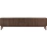 TV-meubel Arrosto eikenhout 58x225x40 cm Dark Roast