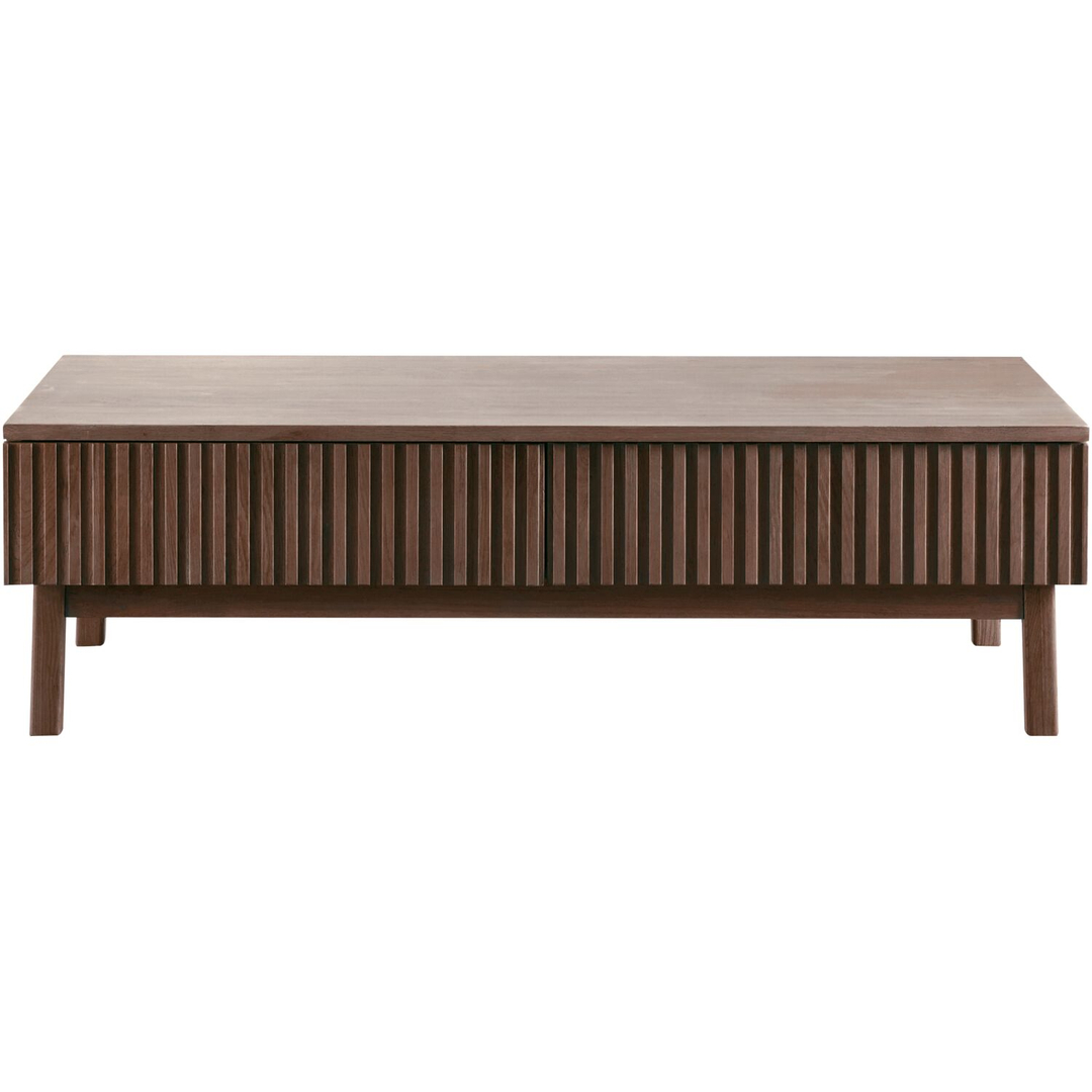 Salontafel Arrosto eikenhout 70x135 cm rechthoekig Dark Roast
