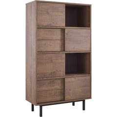 Opbergkast Spazzare laag (100 Cm) dark mango