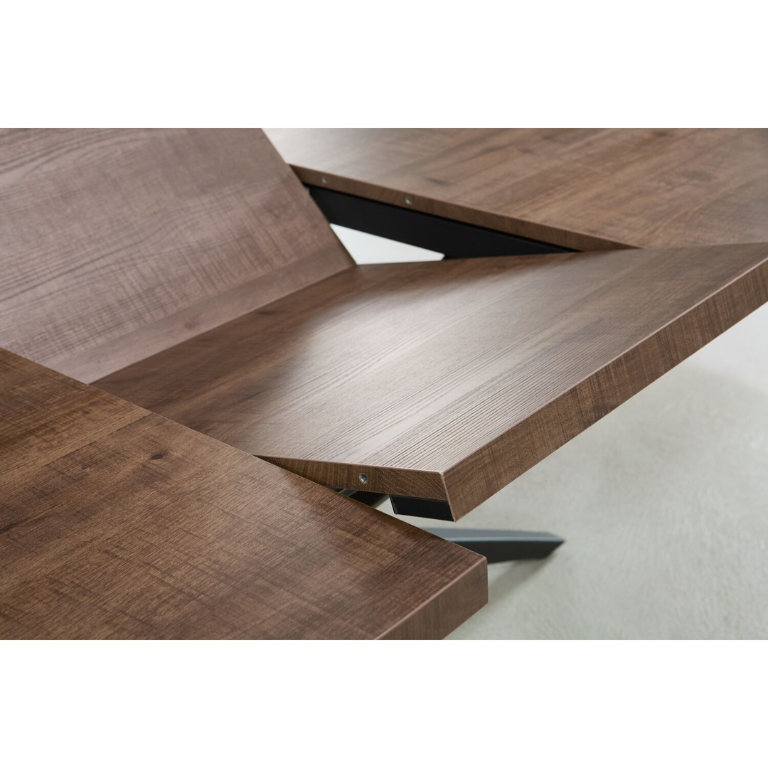 Uitschuifbare eettafel Mascaro 220/280x120 cm Deens ovaal
