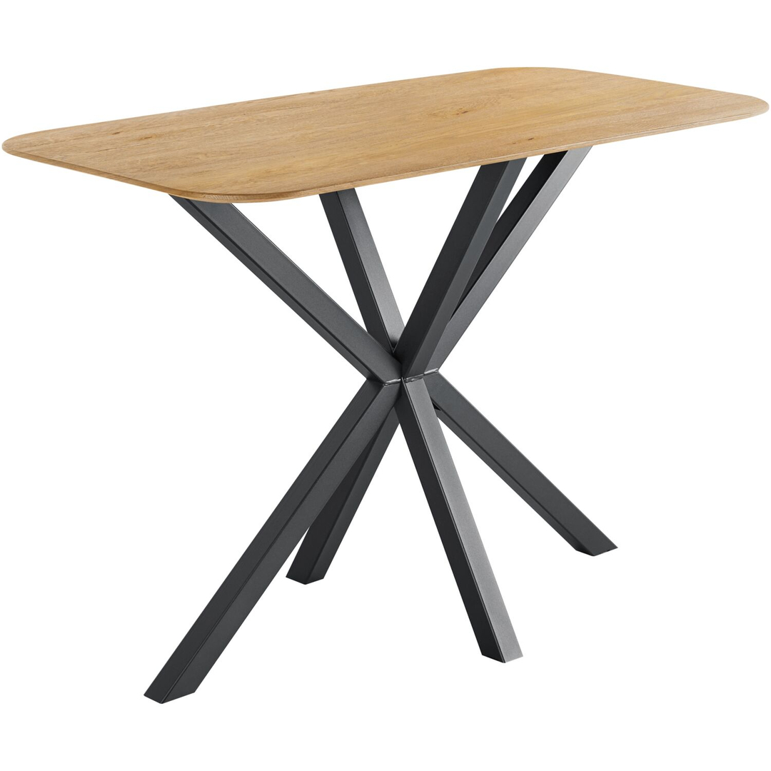 Bartafel Tavolo eikenhout 140x70 cm rechthoekig bruin