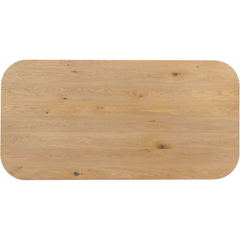 Bartafel Tavolo eikenhout 140x70 cm rechthoekig bruin