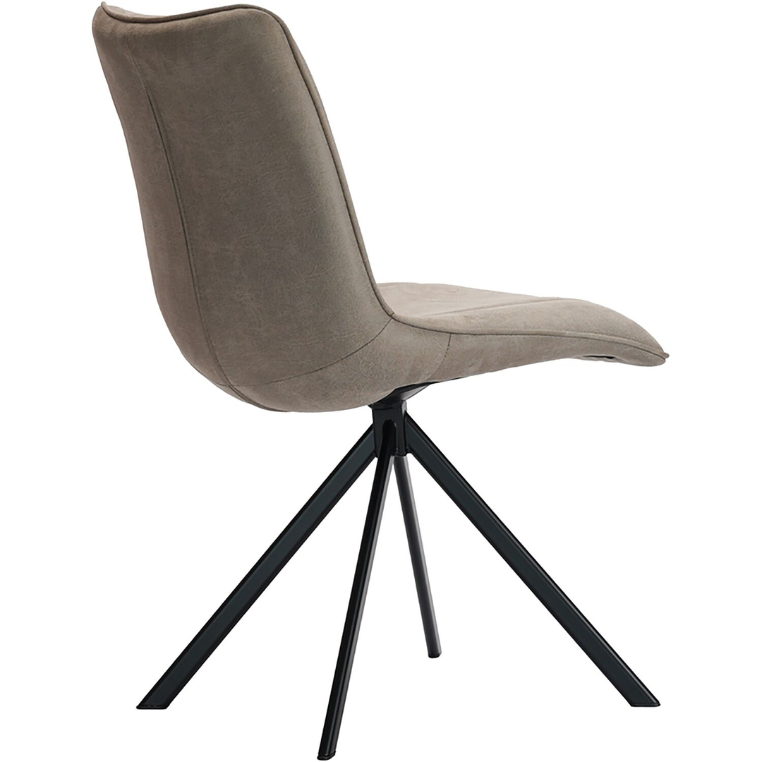 Eetkamerstoel Fare microleder beige