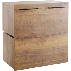 Wandkast Sistema 226x166x45 cm bruin