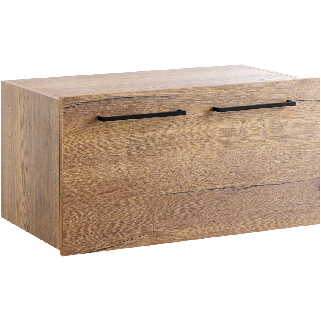 Wandkast Sistema 226x166x45 cm bruin