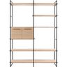 Wandkast Sistema 226x166x45 cm misty oak