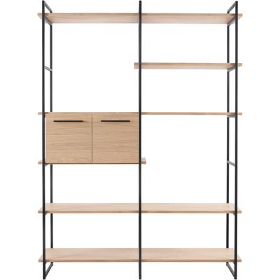 Wandkast Sistema 226x166x45 cm misty oak