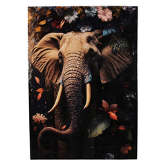 Schilderij Trissino canvas olifant