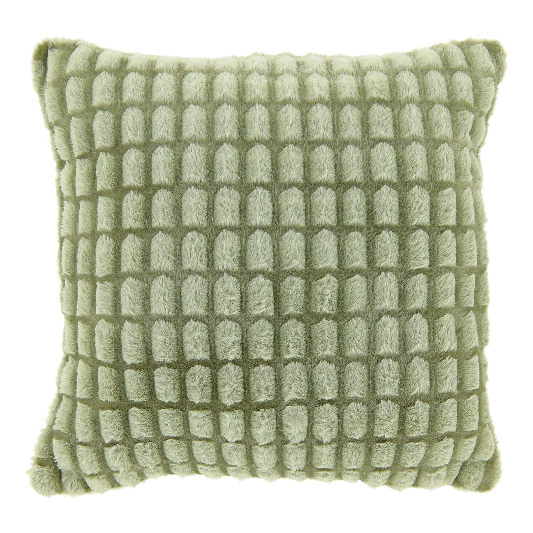 Sierkussen Banchette 45x45 cm lichtgroen