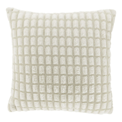 Sierkussen Banchette 45x45 cm wit