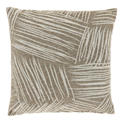 Sierkussen Follo 45x45cm grijs