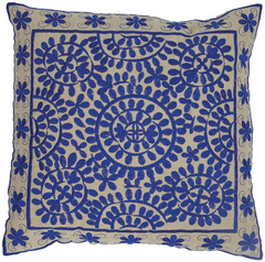 Sierkussen Tasuulo donkerblauw