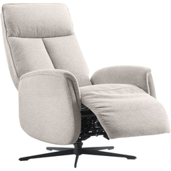 Relaxfauteuil Assele lichtgrijs